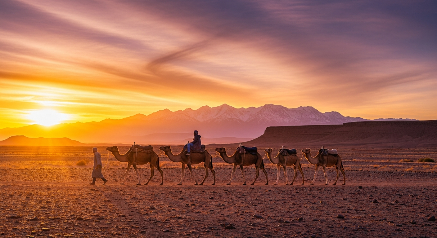 Agafay Desert Camel Rides